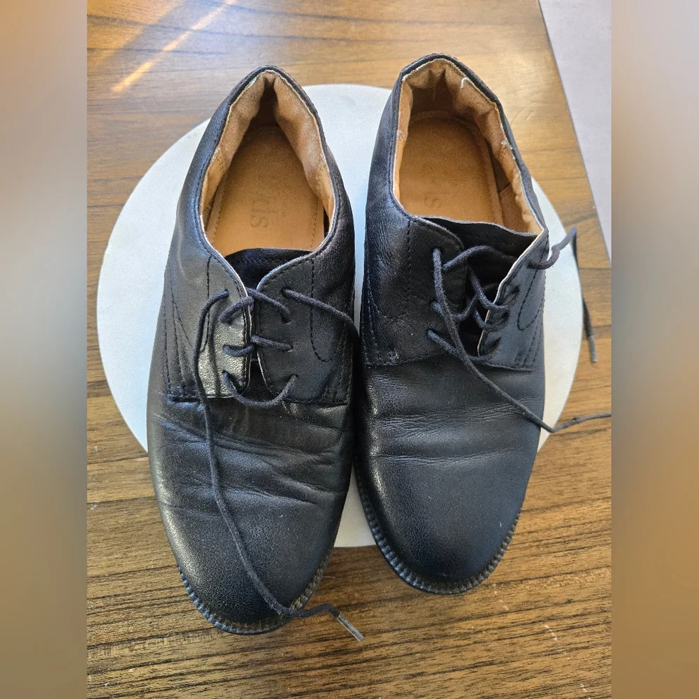 Vintage Nordstom Leather Black Shoes 2 1/2